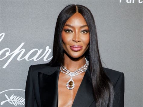 Naomi Campbell Showed Her Punk Rock Altero Ego in Nude.